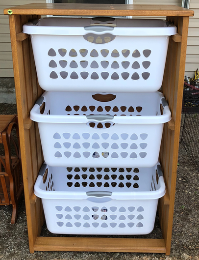 4 Tier Laundry Basket Organizer 