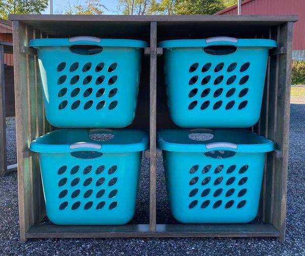 LAUNDRY BASKET HOLDERS - Ed & Deb's Country Creations